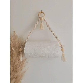 Dây treo giấy vệ sinh Macrame Paper towel holder
