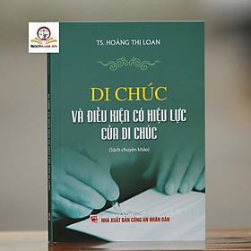 [Download Sách] Di chúc và điều kiện có hiệu lực của di chúc