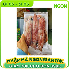 Mực ống mino 6-8 con - Khay 500g