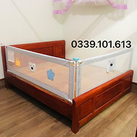 Thanh chắn giường - bản nâng cấp 2021 - An toàn cho trẻ nhỏ (Đơn giá /01 Thanh)