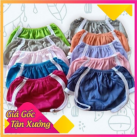 Set 10 quần chục đùi, quần mặc bìm cho bé chạy viền thể thao siêu cưng