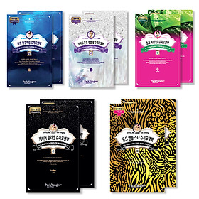 Combo Mix 50 Miếng Mặt Nạ Siêu Mẫu Mask PackYangee Cấp nước Tảo Xanh + Tinh Chất Ngọc Trai + Tinh Chất Vitamin C + Tinh Chất Collagen Cá Hồi + Tinh Chất Vàng (20ml/Miếng)