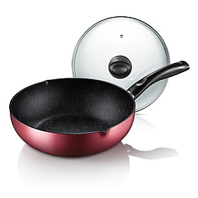 Chảo Đá Maifan Chống Dính Kèm Nắp Đậy Midea MP-CJ28WOK301