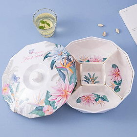 Mua KHAY DỰNG MỨT  BÁNH KẸO HỌA TIẾT HOA LÁ