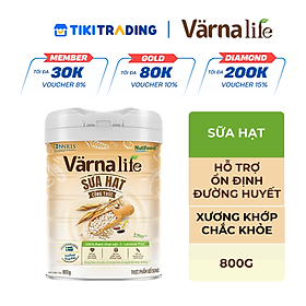 Thực phẩm bổ sung sữa hạt công thức Varna Life