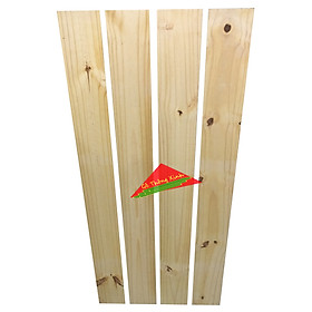 Mua Bó 4 tấm gỗ thông mới đẹp dài 1m2  rộng 12.5cm  dày 1cm bào láng 4 mặt thích hợp DIY  trang trí  decorde...
