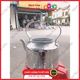 Mua Ấm Nhôm đun nước Hải Phòng hàng gò tay siêu dày dặn 3L - 5L-Giadung24h