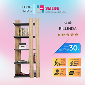 Mua Kệ sách gia đình gỗ công nghiệp MDF cao cấp SMLIFE Billinda