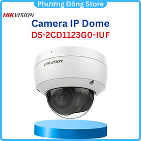 Mua Camera IP hồng ngoại 2MP tích hợp Mic Hikvision DS-2CD1123G0-IUF - Hàng chính hãng