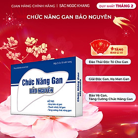 Thực phẩm bảo vệ sức khỏe Viên uống Chức năng gan Bảo Nguyên