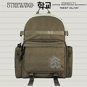Balo 5THEWAY 학교 VINTAGE TONE ROCKET BACKPACK