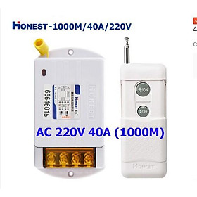 Mua Công tắc điều khiển từ xa 1000m công suất lớn Honest HT-6220KGD