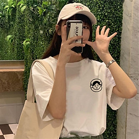 Áo thun tay lỡ Chữ Hàn phông Unisex nam nữ tee oversize form rộng pull Ulzzang Streetwear Hàn Quốc vải mềm