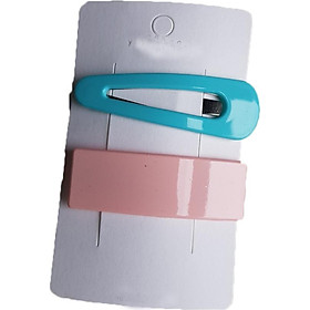 Sét 2 kẹp tóc nhiều mầu xuất Hàn KAH114 Song An Eco