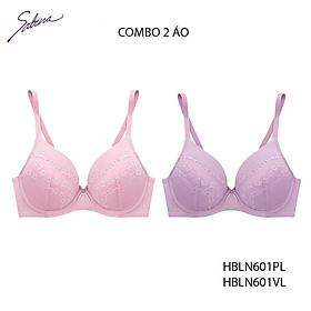 Combo 2 Áo Lót Mút Mỏng Phối Hoa Văn Ren Fashion Habpy Lady By Sabina HBLN601