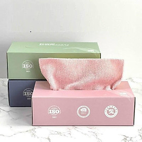 Mua Hộp 20 khăn vải lau đa năng siêu thấm hút tái sử dụng nhiều lần