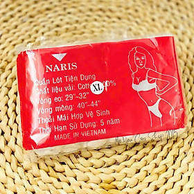 [1 Gói] 6 Quần Lót Cotton NARIS Dùng 1 Lần Mềm Mại, Mỏng, Thoáng Cho Mẹ Sau Sinh/ Phụ Nữ - Hàng Đẹp (katydang)