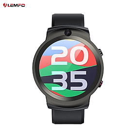 LEMFO LEM13 4G LTE Smart Watch with Nano SIM Card Slot 8MP+2MP Dual-Camera Smartwatch with Video Calling and Speaker
