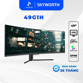 Mua Màn hình cong Gaming SKYWORTH 49  VA DFHD 144Hz VESA 85%NTSC Tích hợp loa 49G1H - Hàng chính hãng