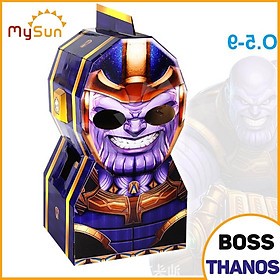 Bộ đồ chơi hóa trang bìa carton SIÊU NHÂN Marvel người nhện Spiderman, Iron man, Batman, Hulk, Thanos, Thor