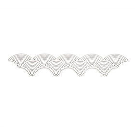 Thẻ Dập Nổi Cắt Giấy Bằng Thép - Bạc