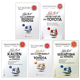 Combo Nghệ Thuật Đào Tạo Và Làm Việc Của Toyota (Bộ 5 Cuốn)