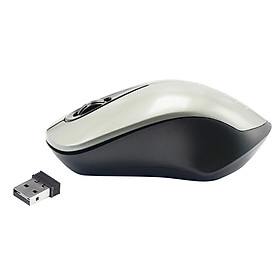 USB Optical Wireless Mouse 2.4G 1200 DPI For Computer Laptop Netbook Silver