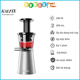 Máy Ép Chậm KALITE KSJ4411 Châu Âu 200ML Công Suất 200W - Hàng Chính Hãng