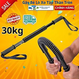 Gậy bẻ tập cơ tay ngực vai thanh lò xo cao cấp lực bẻ 20kg 30kg 40kg 50kg đàn hồi tốt phù hợp luyện tập thể thao tại nhà