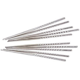 Mua Vỉ 5 đôi đũa Inox xoắn