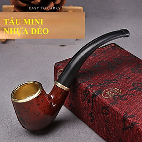 Tẩu thuốc nhựa dẻo mini cho kiểu thuốc sợi độc đáo 