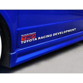 Dải Tem Dán Sườn Xe TRD Toyota Racing Development Ms-338
