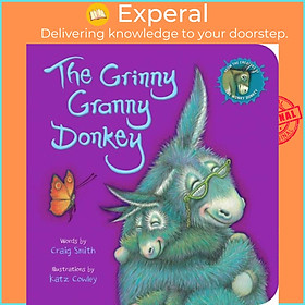 Sách - The Grinny Granny Donkey (BB) by Katz Cowley (UK edition, boardbook)