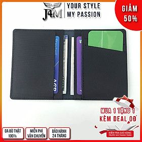 Bóp Ví Mini J4M để thẻ, card visit, phong cách thời trang công sở , VS22