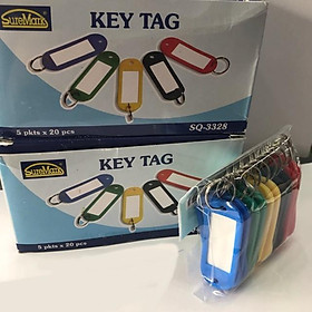 Thẻ chìa khoá, key tag SQ-3308 dùng ghi chú, đánh dấu số chìa khóa, hành lý