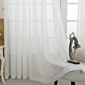 Mua Rèm voan trắng rèm treo spa rèm trang trí SỌC TO nhiều kích thước