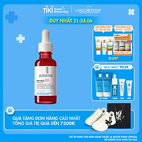 Tinh chất giúp tái tạo da, giảm thâm nám và nếp nhăn trên da, làm đều màu da La Roche Posay Retinol B3 Serum