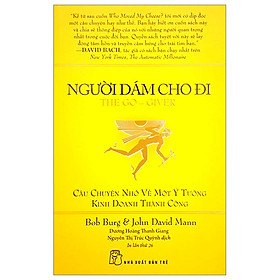 Sách - nxb trẻ - người dám cho đi