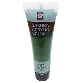 Màu Vẽ Acrylic Sakura 20ml XAC20#107 - Sap Green