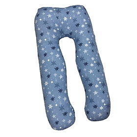 Mua Gối ôm chữ U vỏ cotton  ruột bông gòn  giúp mẹ bầu cải thiện giấc ngủ  màu sắc  họa tiết giao ngẫu nhiên
