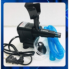 Combo Máy bơm lọc nước RS 6600 + 1 hộp lọc nhỏ + 1 bông lọc nước hồ cá