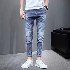 Quần Jean Nam thời trang cao cấp nam King168 , quần jeans thiết kế đẹp cao cấp nam F08