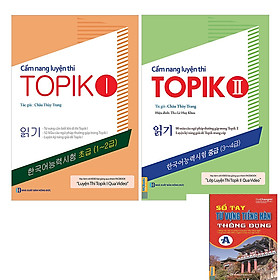 Nơi bán Combo Trọn Bộ Cẩm Nang Luyện Thi Topik (2 Cuốn) Tặng sổ tay tiếng Hàn trình độ A - Giá Từ -1đ