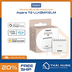Mua Aqara Dual Relay Module T2 Matter DCM-K01 Zigbee  2 line đèn Bản Quốc Tế  hàng chính hãng