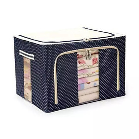 Mua COMBO Túi Vải Đựng Chăn Màn Khung Sắt Siêu Bền Kèm Túi Chăn Gấp Gọn - Tặng 1 móc treo khóa ( màu ngẫu nhiên )
