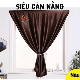 Rèm dán tường,rèm vải cản nắng,rèm gấm dệt 3 lớp