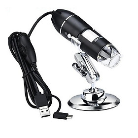 Mua Kính hiển vi điện tử 1600x cắm USB hình ảnh rõ nét  chân thực ( Kết nối được với máy tính  điện thoại - Tặng kèm la bàn mini bằng thép không gỉ  )