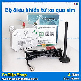Mua Công tắc ĐIỀU KHIỂN TỪ XA QUA SIM - Hunonic Noma 4000W - HẸN GIỜ  BẬT TẮT bằng điện thoại  không cần WIFI