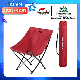 Ghế cắm trại Naturehike campoutvn NH18X004Y du lịch dã ngoại gấp gọn nhẹ chắc chắn vải thoáng khí có túi đeo A028