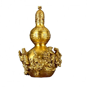 Tượng hồ lô bát tiên bằng đồng thau phong thủy Tâm Thành Phát